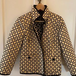 Nina McLemore Gold & Black Evening Jacket Size 2